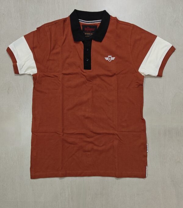Rust Orange Polo T-Shirt