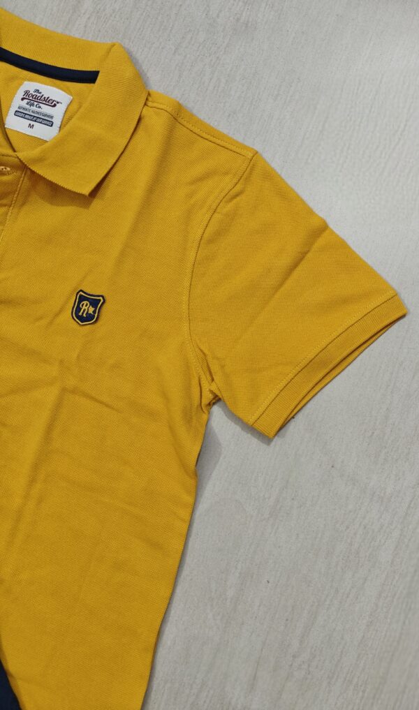 Mustard Yellow Polo T-Shirt