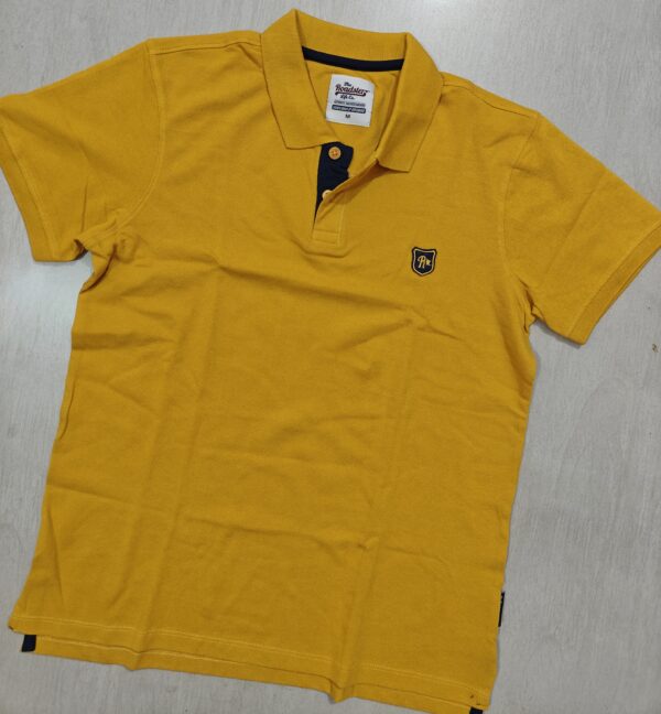 Mustard Yellow Polo T-Shirt