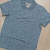 Light Slate Blue Printed Polo T-Shirt