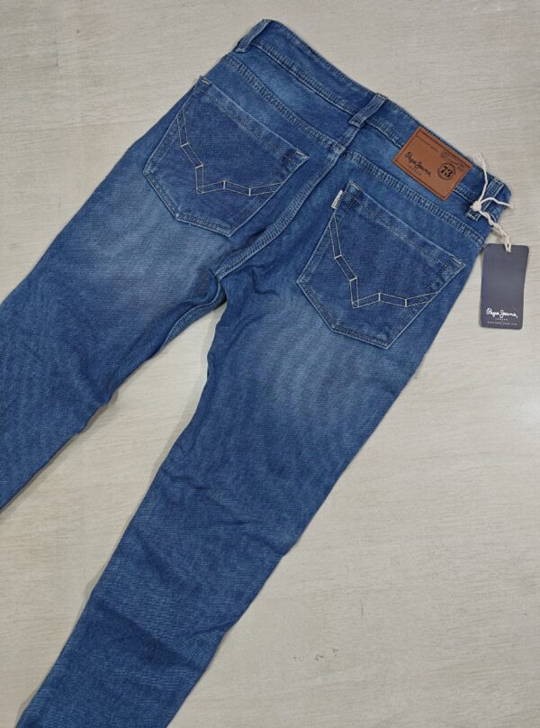 Oplus_16908320 Light Blue Faded Slim Fit Denim Jeans