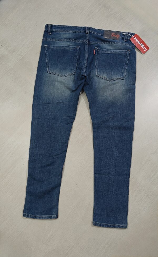 Vintage Mid Blue Slim Fit Denim Jeans