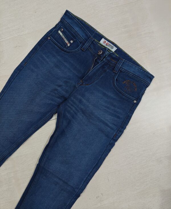 Dark Blue Slim Fit Denim Jeans