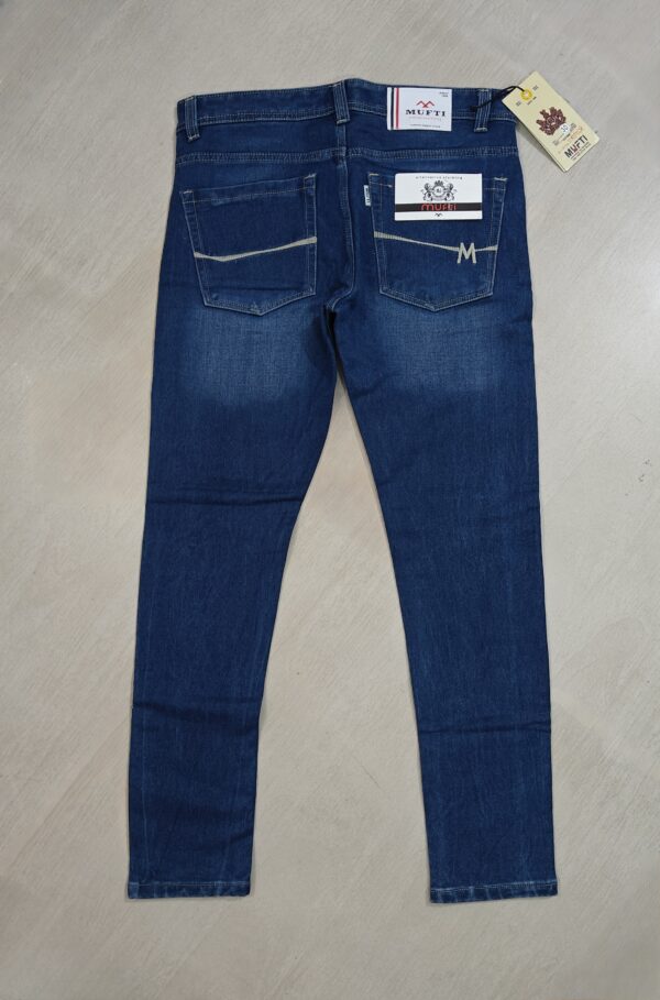 Dark Blue Slim Fit Denim Jeans