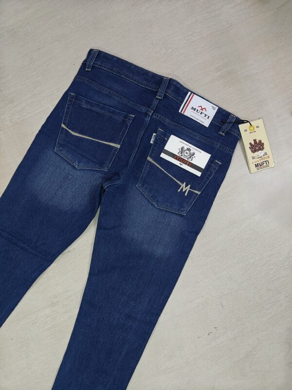 Dark Blue Slim Fit Denim Jeans