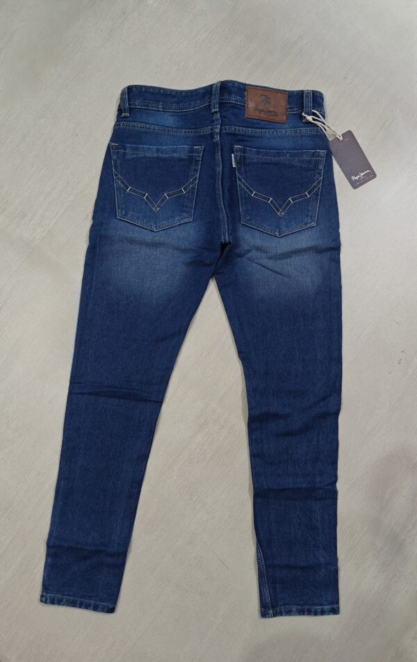 Mid Blue Slim Fit Denim Jeans