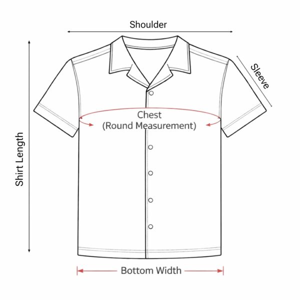 Green Striped Cuban Caller Half Sleeve Shirt