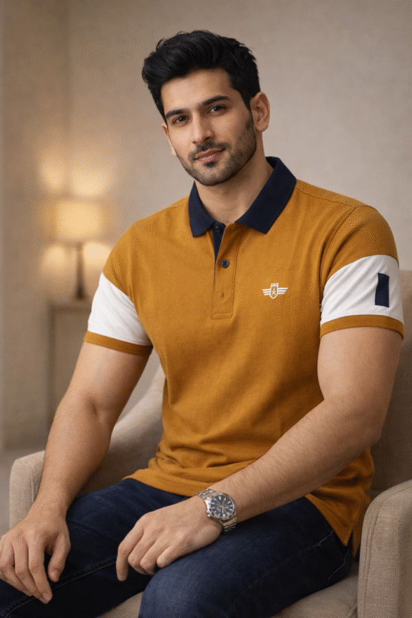 Ochre Polo T-Shirt