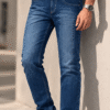 Mid Blue Slim Fit Denim Jeans