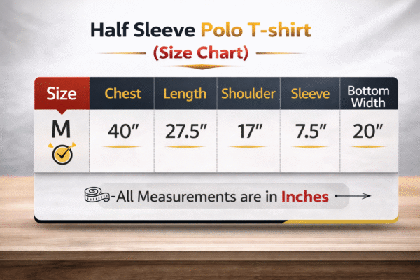 Rust Orange Polo T-Shirt