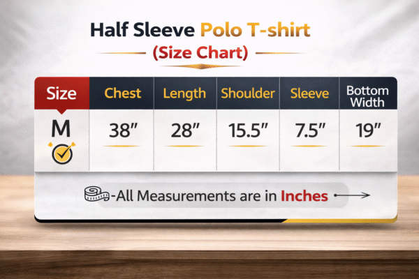 Navy Blue Striped Polo TShirt