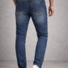 Vintage Mid Blue Slim Fit Denim Jeans