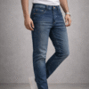 Vintage Mid Blue Slim Fit Denim Jeans