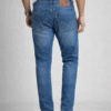 Light Blue Faded Slim Fit Denim Jeans
