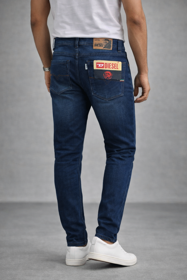 Dark Blue Slim Fit Denim Jeans