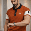 Rust Orange Polo T-Shirt