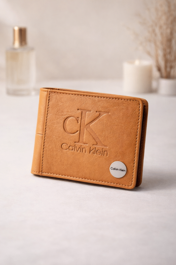 Tan Brown Men’s Premium Wallet – Elegant & Minimal