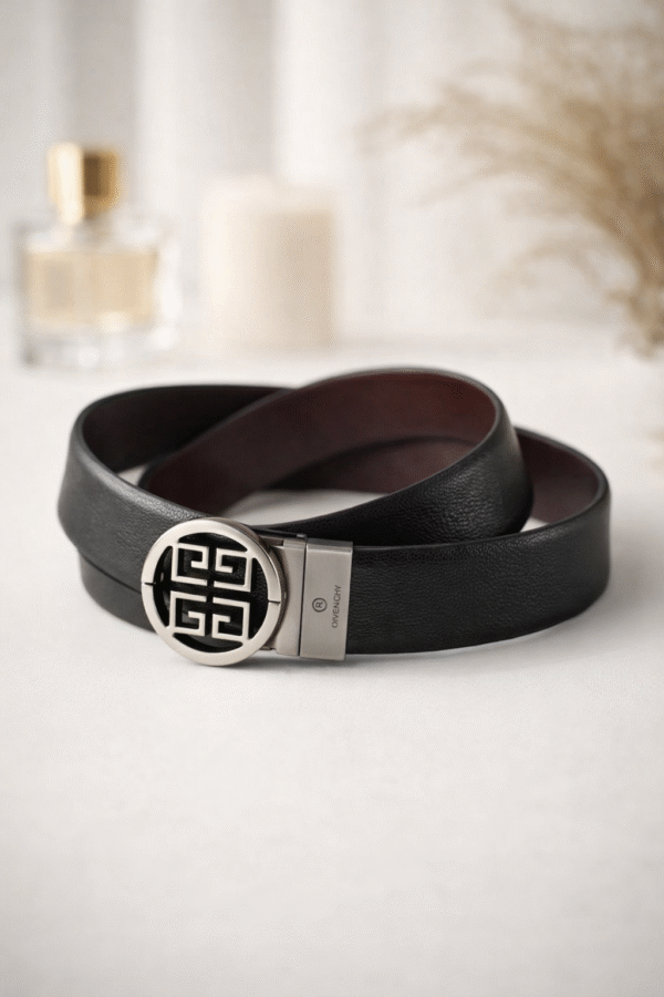 Men’s Reversible Leather Belt – Automatic Buckle