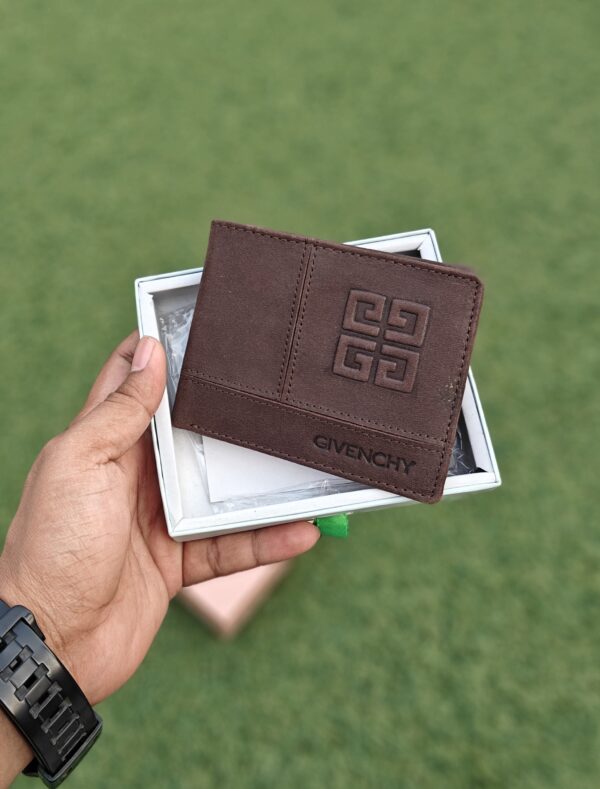 Dark Brown Men's Leather Wallet-Stylish & Durable