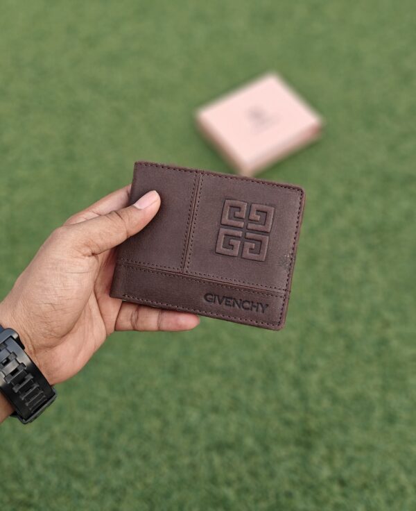 Dark Brown Men's Leather Wallet-Stylish & Durable