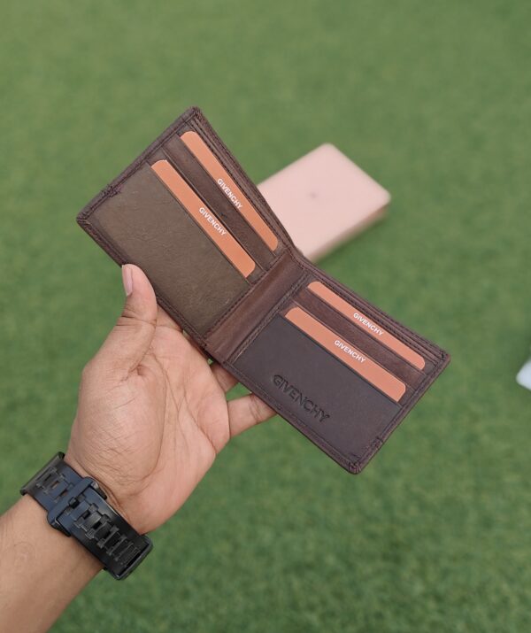 Dark Brown Men's Leather Wallet-Stylish & Durable