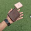 Dark Brown Men's Leather Wallet-Stylish & Durable