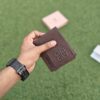Dark Brown Men's Leather Wallet-Stylish & Durable