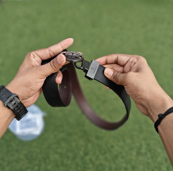 Men’s Reversible Leather Belt – Automatic Buckle