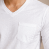 file_000000000a7c7208930d1f629e01d559 White Plain V-Neck Full Sleeve T-Shirt