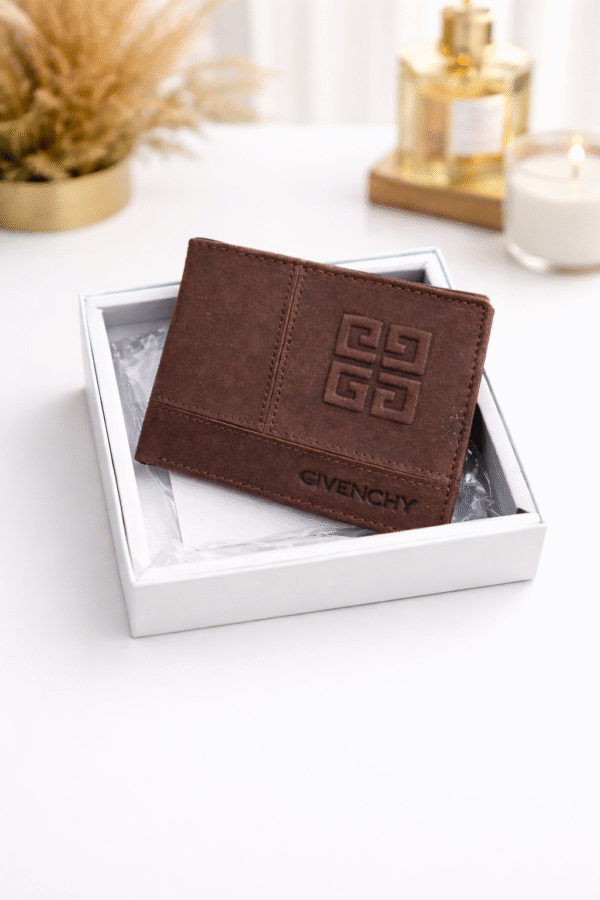 Dark Brown Men's Leather Wallet-Stylish & Durable