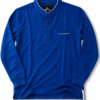Royal Blue Full Sleeve Band Caller T-Shirt