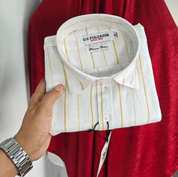 PREMIUM COTTON LINEN FULL SLEEVE SHIRT