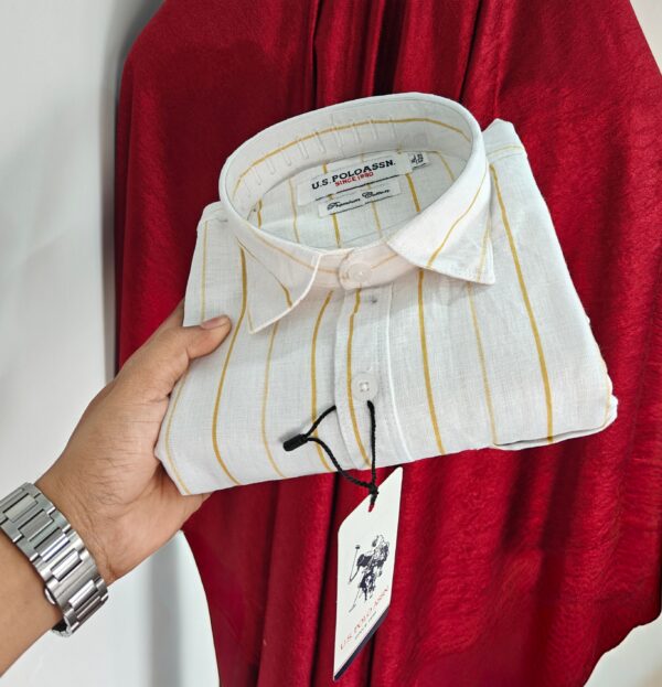 PREMIUM COTTON LINEN FULL SLEEVE SHIRT