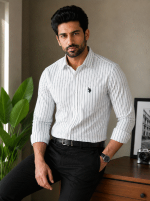 PREMIUM COTTON LINEN FULL SLEEVE SHIRT