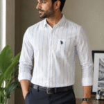 PREMIUM COTTON LINEN FULL SLEEVE SHIRT